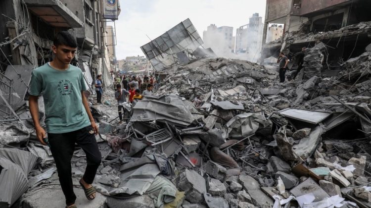 Banner for article How Grassroots International Is Funding in Gaza and Haiti Amid Devastating Violence